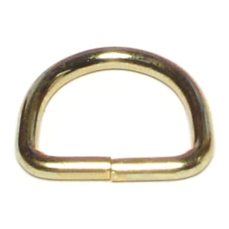 Midwest Fastener 1/8" x 3/4" D-Rings 20PK 68627